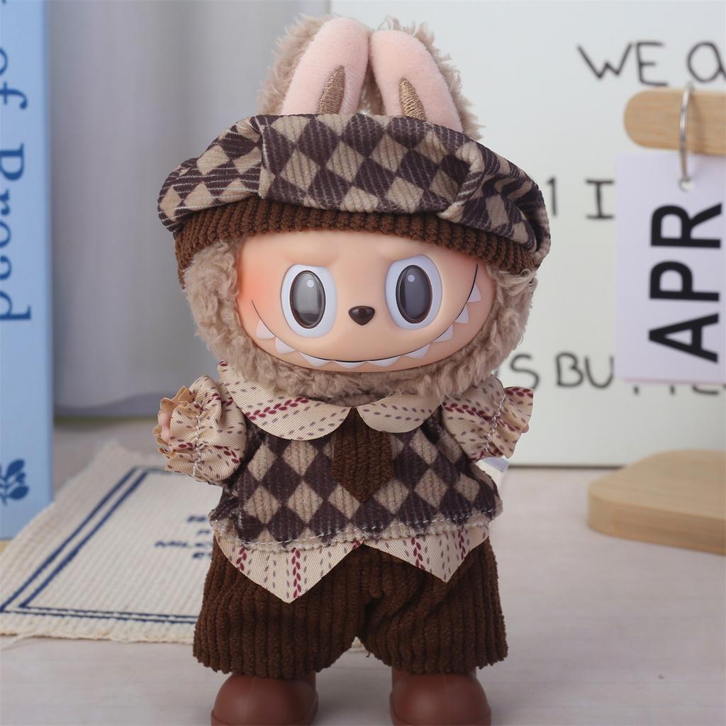 Labubu Baby Clothing Is Compatible with First, Second, and Third Generation 17cm Labubu Dolls