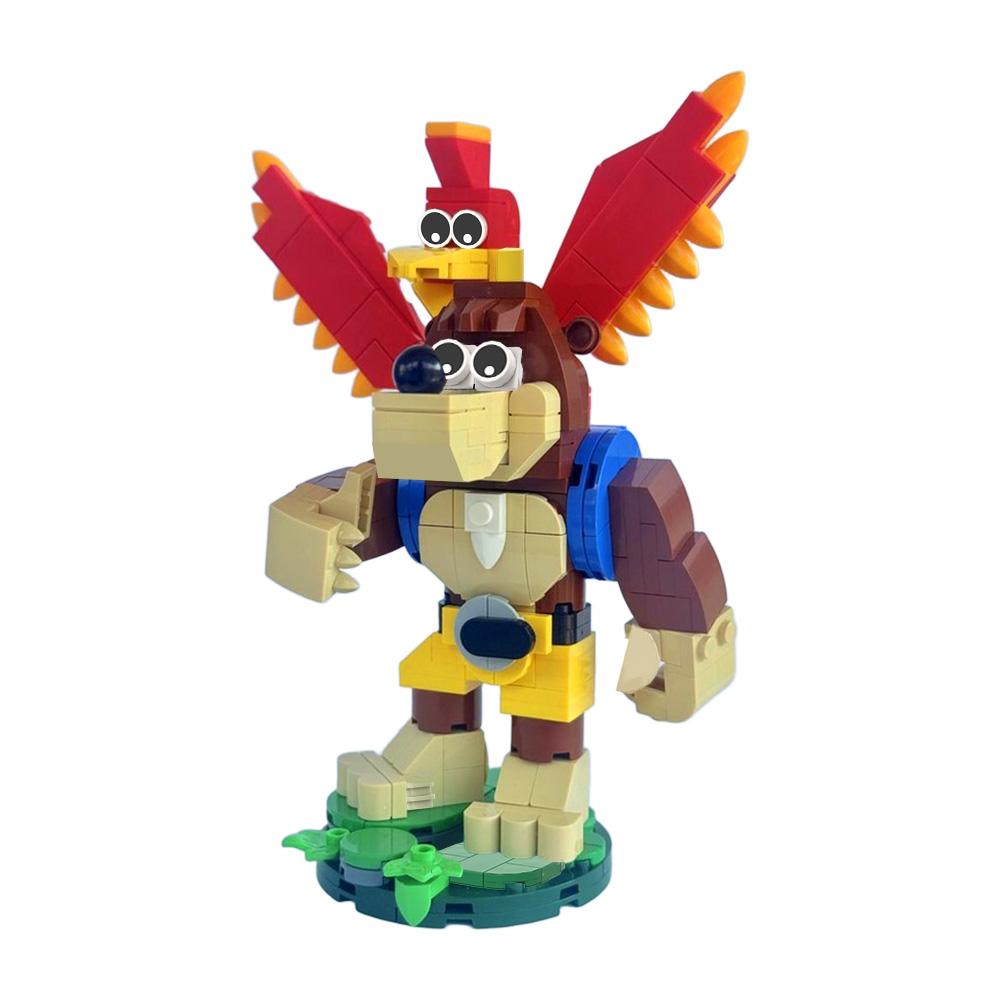 MOC Banjo Kazooie Doll Building Blocks Model Adventure Game Banjo And Kazooie Action Figure Bricks Assembly Toys Children Gifts
