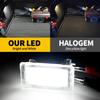 2pcs LED Trunk Compartment Interior Light For Opel Astra E F G H Agila Omega Corsa C Vectra Ignia Convertible Glove Box Lamp