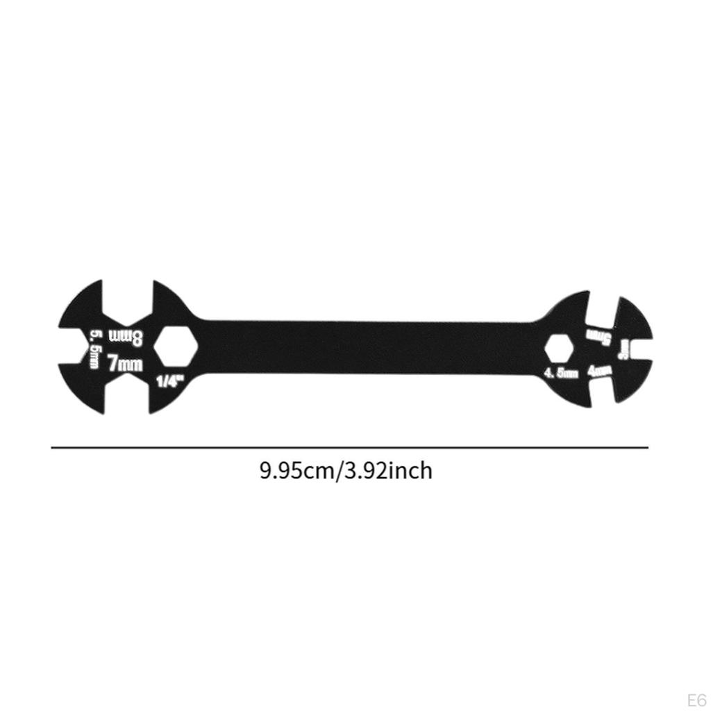 RC Car Opens End Wrench Aluminum Alloy Accessories High Performance Versatile Portable Sturdy