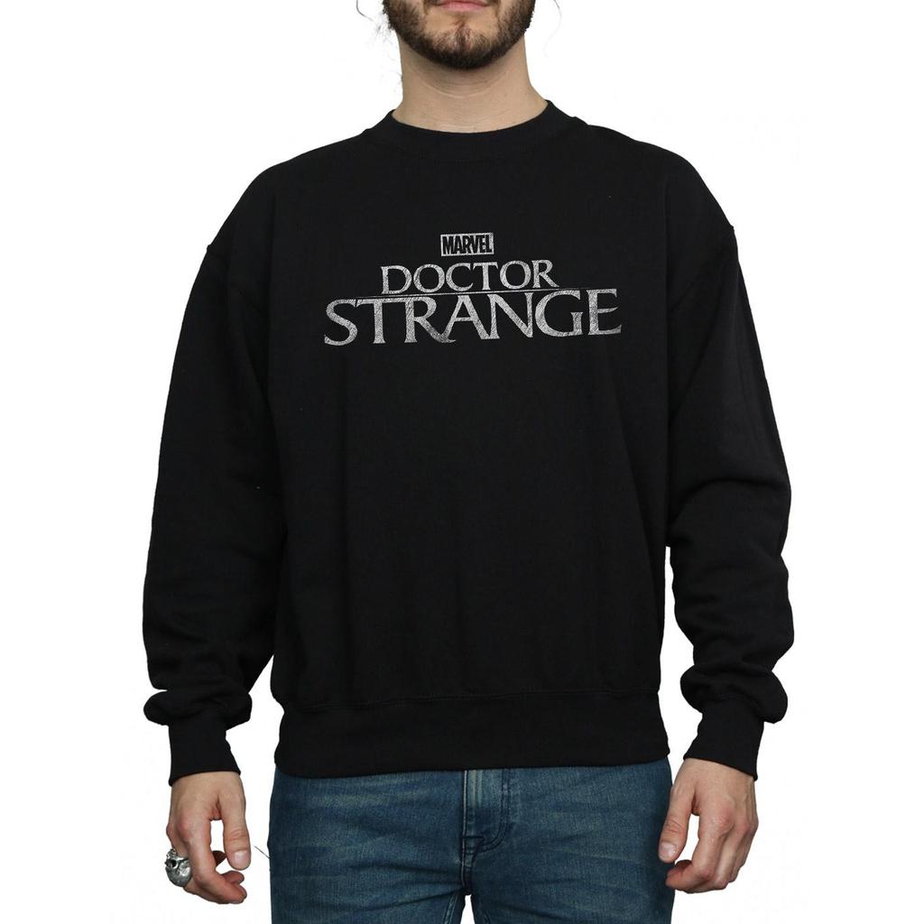 Marvel Mens Doctor Strange Logo Sweatshirt