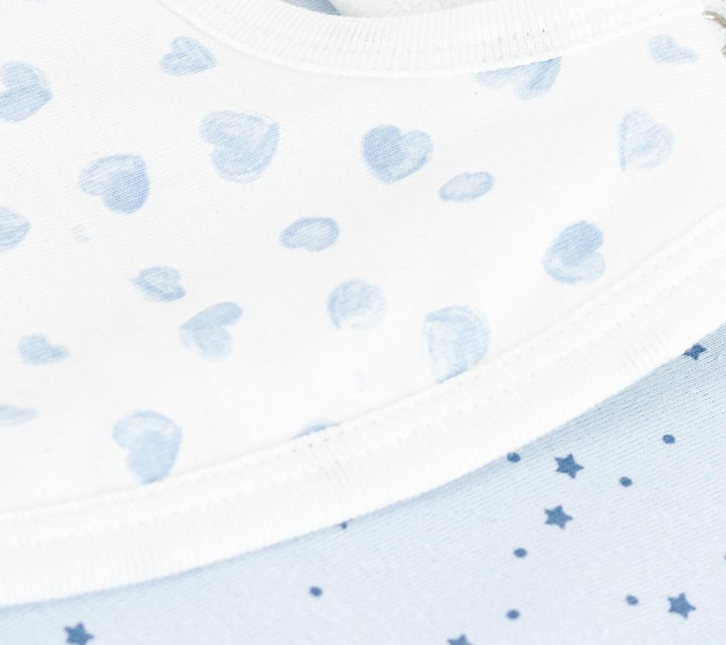 Petit Bateau Circle Bib Set of Multicolor One Size 2, A0E1T, 1,