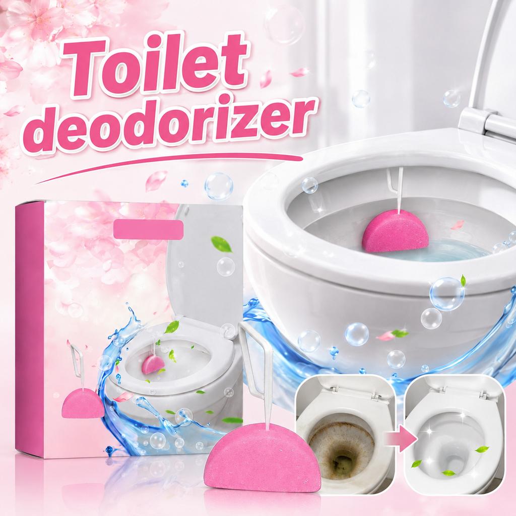 Toilet Rim Hanger Deodorizer Keeps Toilet Bowl Fresh and Clean Easy To Hang Long Lasting Odor Control Bathroom Toilet Freshener
