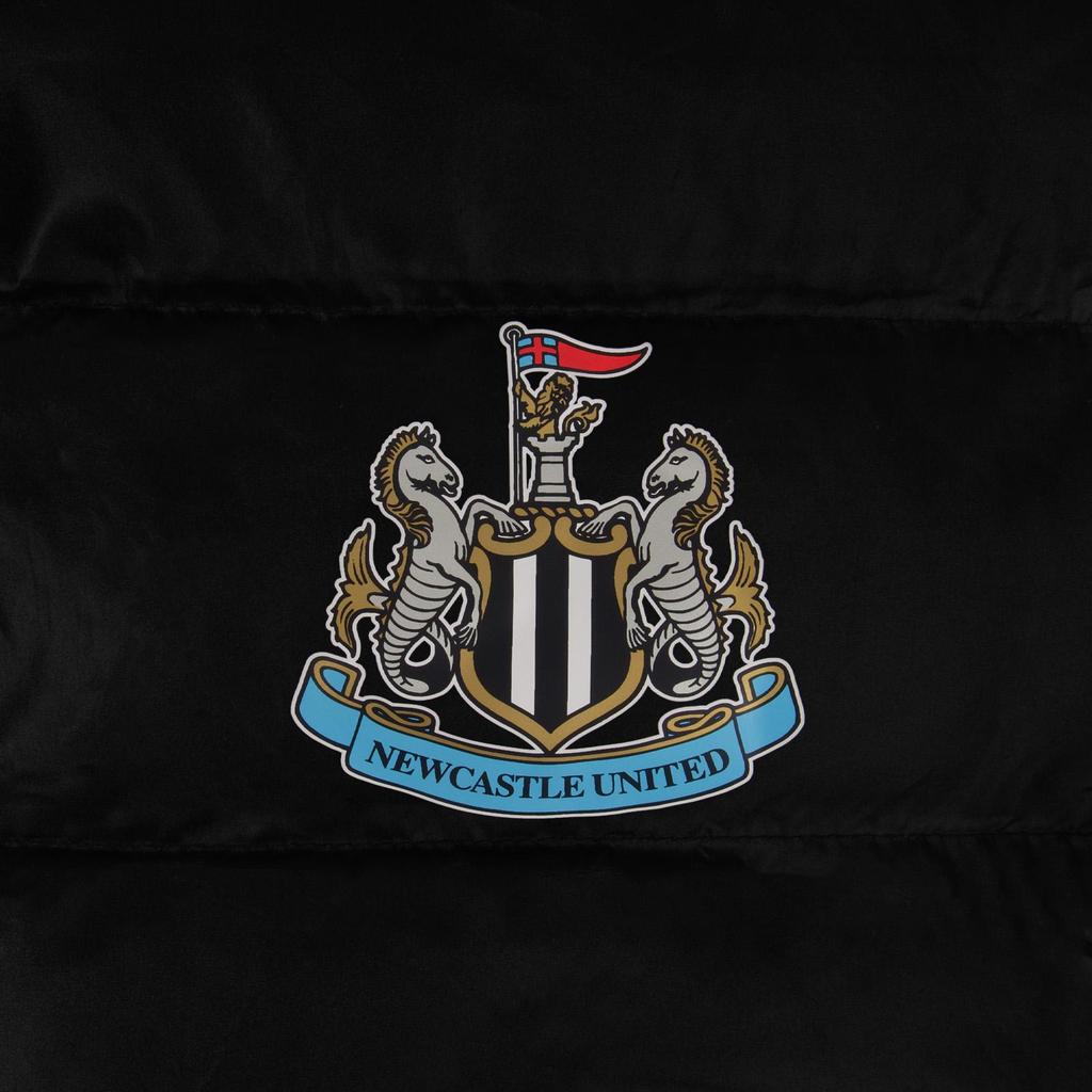 Newcastle United FC Mens Crest Quilted Jacket