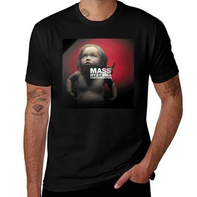 Mass Hysteria Contraddiction Album 1999 Tshirt Luxury Tshirt Summer Tops Tshirts Oversize Plain T Shirts Unisex