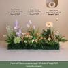Artificial Green Plant Floral Arrangements for Indoor Decor in Hotels and Shops