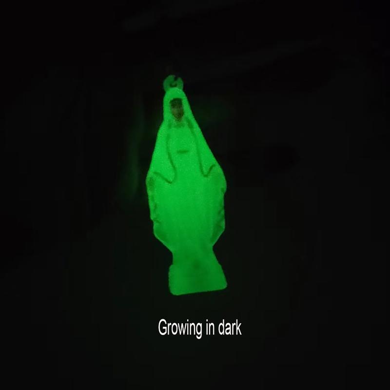 Meaningful Catholic Keychain Glow In the Dark Pendant Suitable for Key,Handbag,