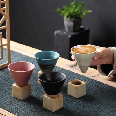 Mug Ceramic Cup Rough Pottery Japanese Latte Figured Cup Creative Retro Coffee Cup Household Ceramic Mug Coffee Mugs Cups