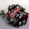 1pc Misfits Skulls Automatic Open, Windproof, Compact Travel Umbrella, Gift for Birthday, Christmas, Business 93028