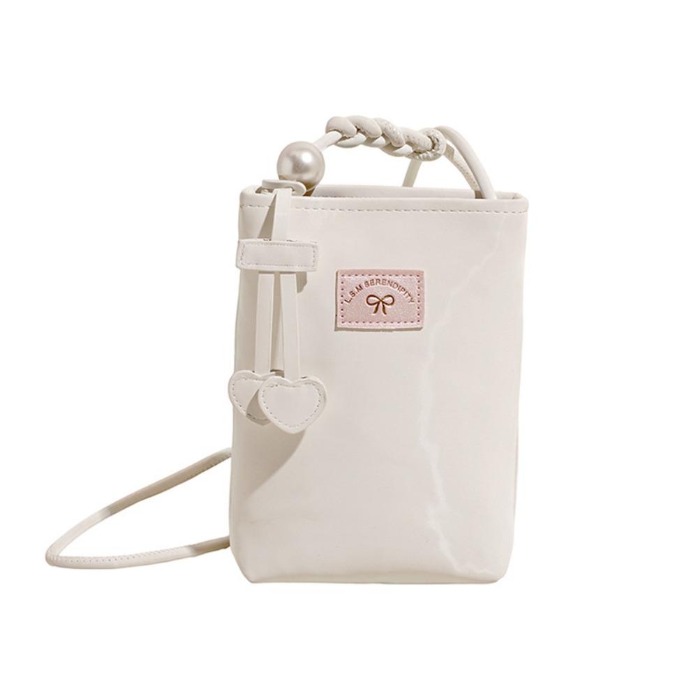 

Многофункциональная мини-сумка кроссбоди однотонная сумка на одно плечо милая маленькая квадратная сумка для прогулок белый