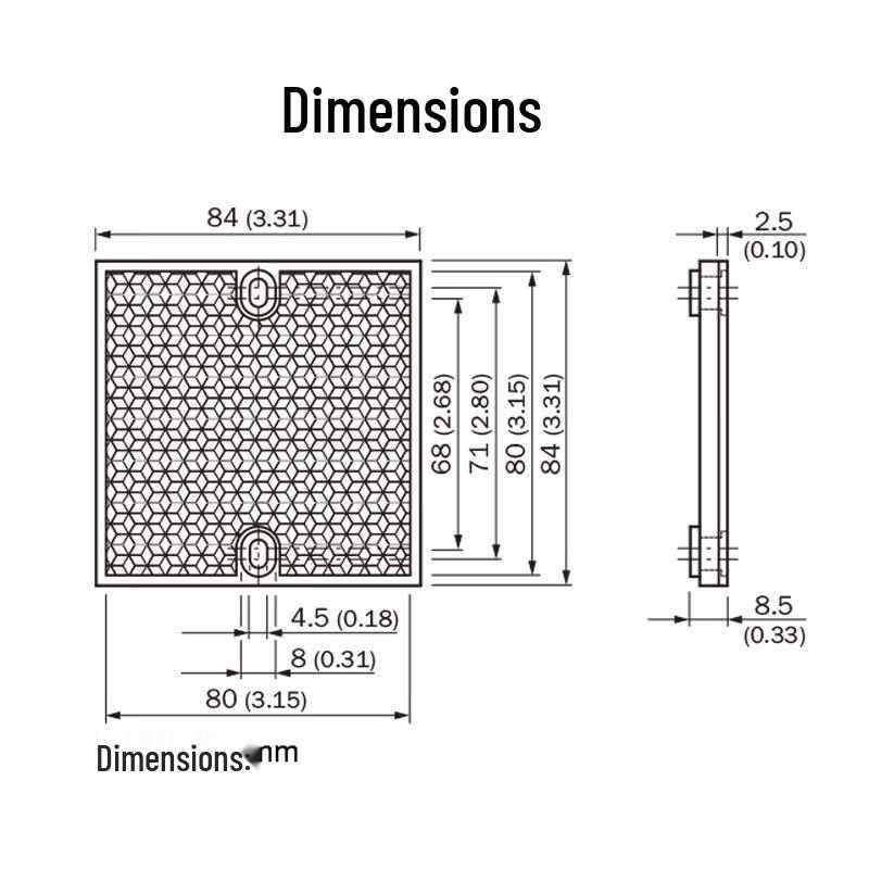 SICK PL80A Photoelectric Sensor Reflector