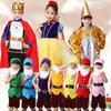Fairy Tale Dwarf Cosplay Costume Role Play Christmas Elf Costume Seven Dwarfs Costume  School Plays