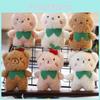 Adorable Ours Cerise en Peluche Animal en Peluche Blanc Doux Porte-clés Charme Mignon pour Sac