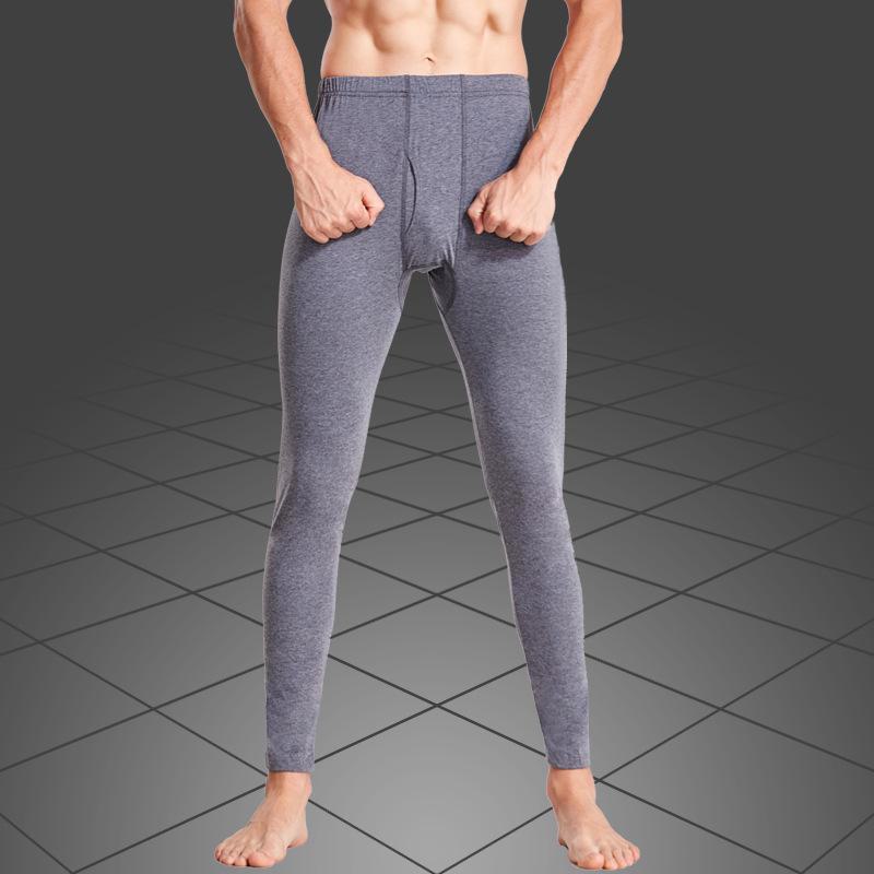 

Мужские брюки из хлопчатобумажной шерсти с высокой талией — легкие, свободного кроя, идеально подходят для весны и осени. XL темно-серого