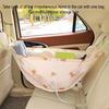 Car Seat Back Storage Bag Large Capacity Waterproof Oxford Cloth Car Sundries Organizer Foldable Mommy Bag Easy Snap-On Hook Installation Travel And