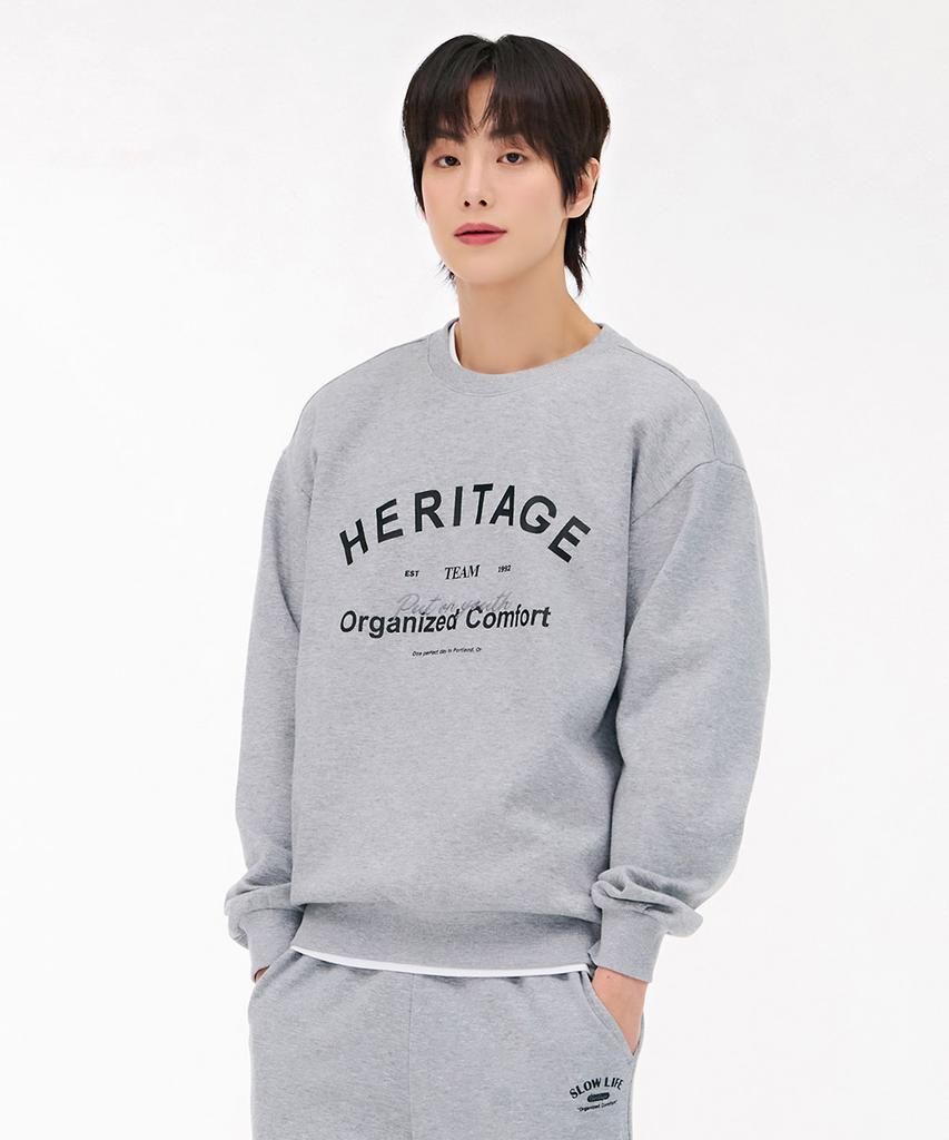 CHASECULT Unisex Essential Logo Sweatshirt - Grey