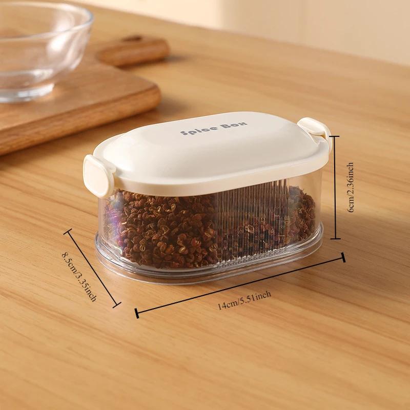 Refrigerator Storage Box Kitchen Spice Onion Ginger Garlic Fresh-keeping Box Fresh Vegetable Fruit Box Pantry Kitchen Organizer