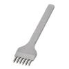 Leather Prong Diamond Hole 6 Teeth Stitching Punch High Speed Steel Hand Tool for DIY5mm