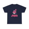 Cleveland Indians Printed T Shirt Chief Wahoo Great Vintage Sports Collectible