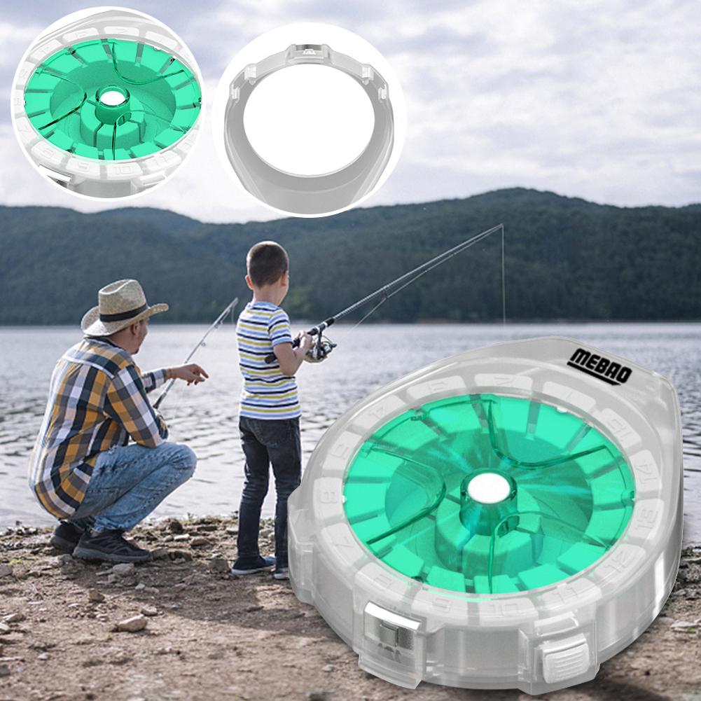 Fishing Main Coil Winding Tool Multifunctional Fishing Line Storage Box with Anti-Reversal Device Fishing Accessories