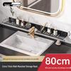 No-Drill Wall-Mounted Bathroom Shelf for Mirror, Faucet, and Vanity