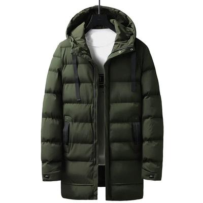 Winter Parkas Men Long Hooded Outerwear Coat Thick Warm Fashion Casual Hooded Parka Jackets Mens Waterproof Coat Plus Size