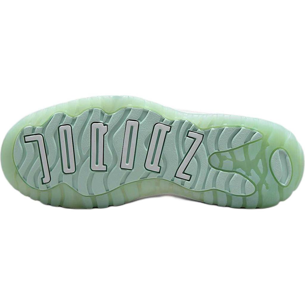 Air Jordan 11 Retro Low PS Igloo Kids Sneakers Green White 580522-103