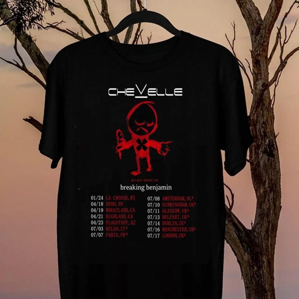 

Chevelle North America Tour 2026 Black Shirt Gift For Fan FN1811 Unisex T-Shirt XXXXL