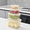 Airtight Transparent Food-Grade PET Refrigerator Organizer - Large Capacity