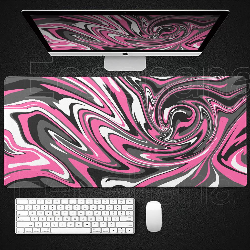Xxl HD Strata Liquid Art Mouse Pad Computer Laptop Anime Keyboard MouseMat Large Colorful Desktop Expansion Pad Gamer Decoracion