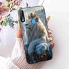 For ZTE Blade V10 2019 6.3" Case Lovely Cartoon Cat Silicone TPU Black Cover For ZTE Blade V10 V 10 2019 Phone Cases Bumper
