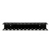 Screwdriver Holder Heavy Duty Wall Mount Storage Rack Organizer for Workshop Shed Garage Home Black