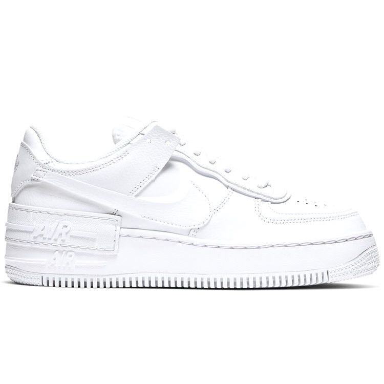 Nike Air Force 1 Shadow Triple White Damskie Sneakersy CI0919-100