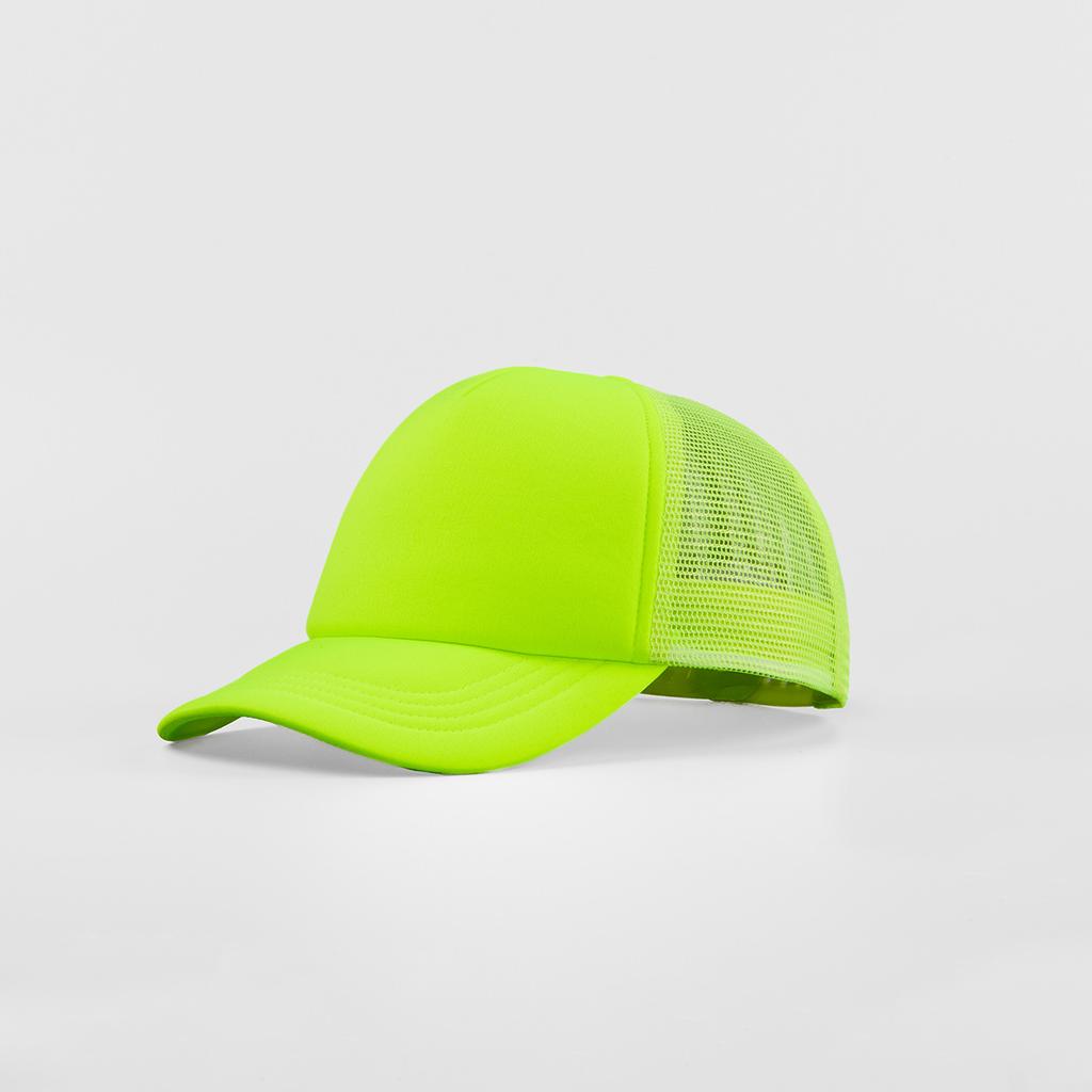 High Quality Custom Puff Printed 5 Panel Mesh Trucker Hats Foam Snap Back Adjustable Cap Striped Fashion Design Unisex