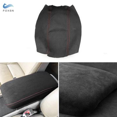 Suede Leather Car-styling Interior Center Control Armrest Cover Trim For Honda Civic 8th Gen Sedan 2006 2007 2008 2009 2010