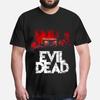 80s Horror Movie The Evil Dead Short Sleeve Crewneck T-Shirt for Halloween 0623 Zombie Night Gr