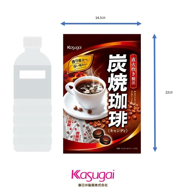 Kasugai Seika Charcoal Roasted Coffee 100g x 12 bags