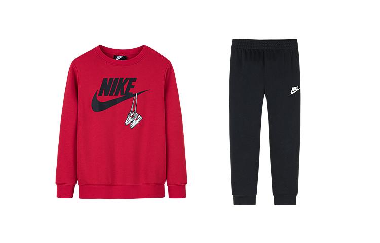 Nike Casual Sportswear Preppy Red Children Aged 3 7 Years Old NY2212105PS-002 6
