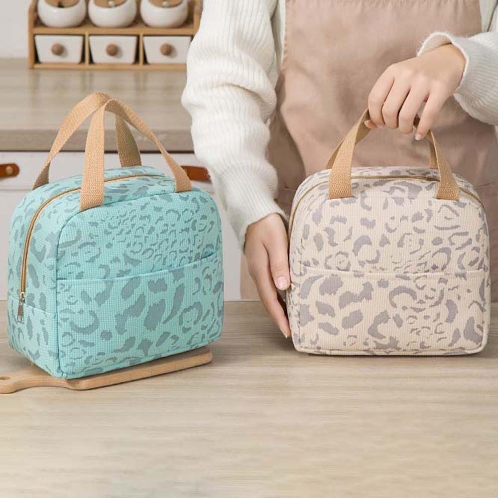 Thickened Thermal Insulation Bag Aluminum Film Picnic Box Pouch Handheld Insulated Bag School
