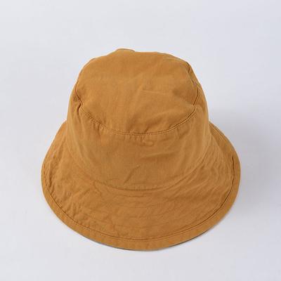 Fashion Spring Summer Solid Color Bucket Hat Cotton Women Man Travel Sun Hat Retro Casua Adult Fisherman Caps Girls Hip Hop Hat