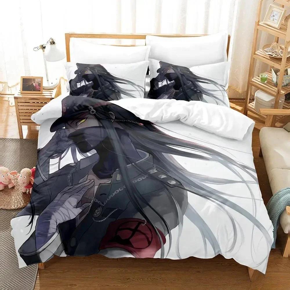 New Danganronpa V3 Bedding Set Single Twin Full Queen King Size Bed Set Adult Kid Bedroom Duvet Cover Sets 3D Print Anime Bed