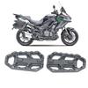 1 Paar Motorrad-Fußrasten Anti-Rutsch CNC-Aluminiumlegierung Motorrad-Fußstütze für X300 650 1000