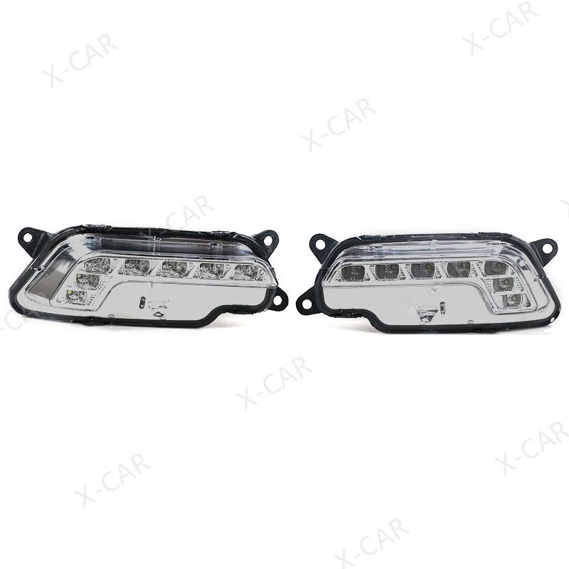 For Mercedes Benz W212 E300 E350 E500 2009 12010 2011 2012 2013 Front Bumper LED DRL Daytime Running Light Fog Lamp Daylight