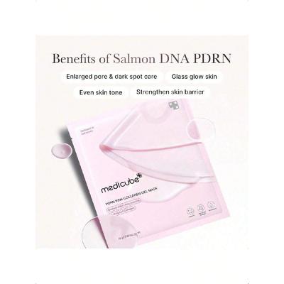 Salmon DNA PDRN Pink Collagen Jelly Gel Mask Overnight Face Mask For Glass Glow Skin- Elasticity, Hydrating, Firming And Moisturizing  28g