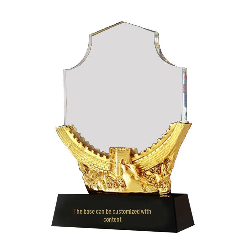 Great Wall Metal Crystal Commemorative Ornament Great Wall 02 Style