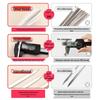 ZISIZ Stainless Steel BBQ Skewers