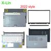 For ASUS 15 2022 12th X1502 X1502z M1502I screen back case LCD top hinge cover frame bezel palm rest upper lower bottom shell