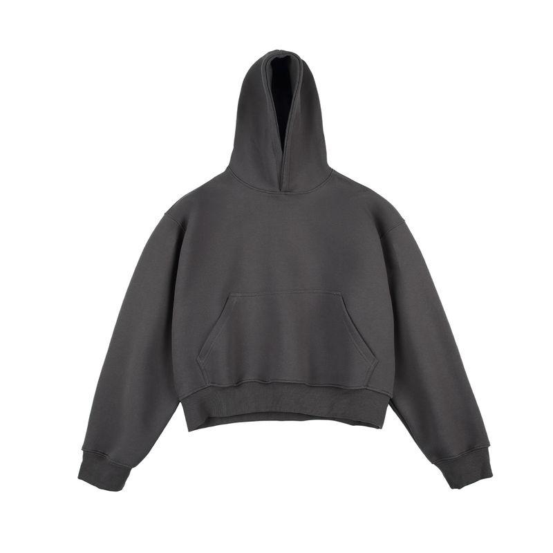 Acrardic Heavyweight 550g Sweatshirt for Men, Hooded, Casual, Boxy, Short Style, Structured, Loose, Versatile Pullover