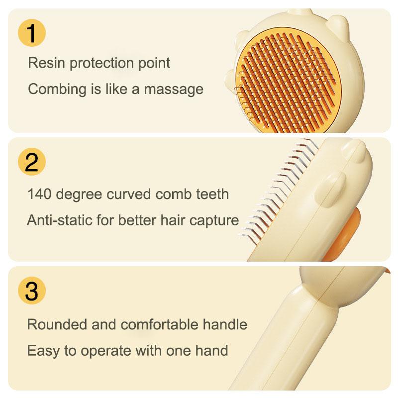Pet Grooming Needle Brush for Cats Dogs Hair Care Pet JUEeaning Supplies General Grooming Comb for Shedding