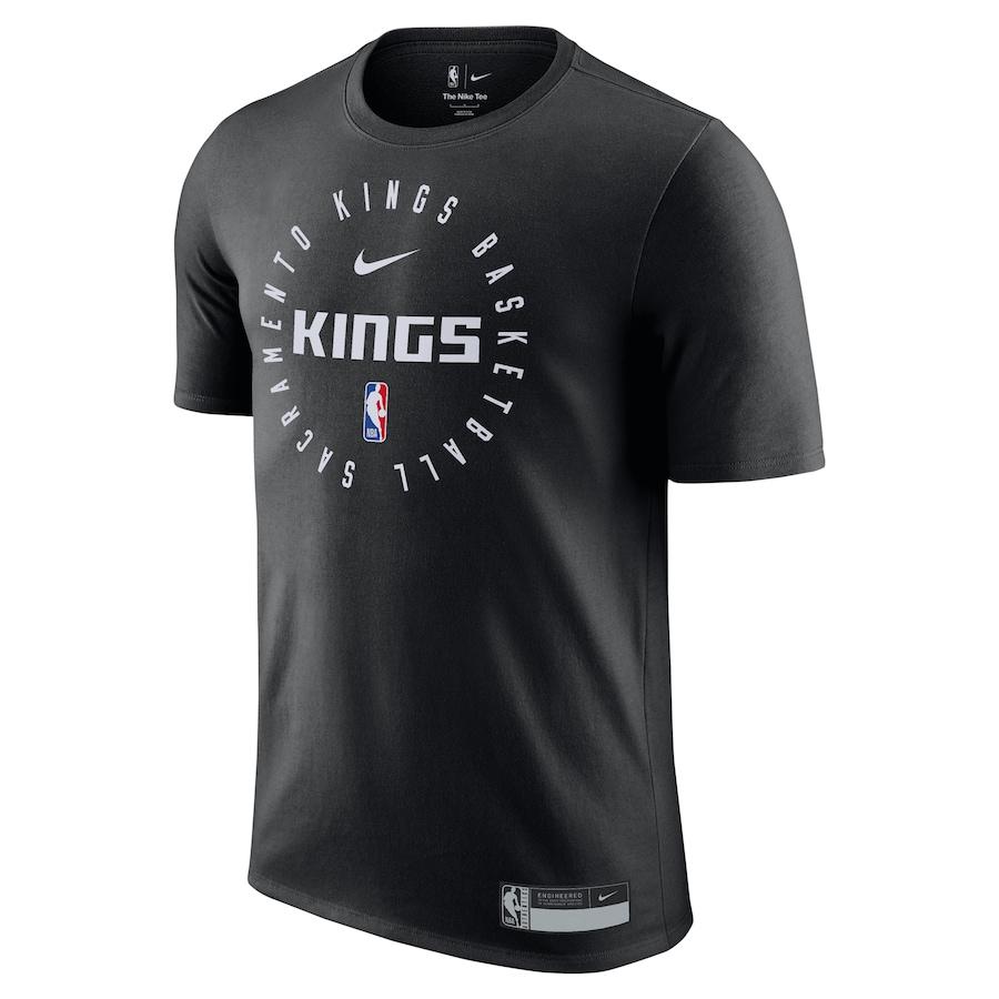 

Nike X NBA Dri-Fit Sacramento Kings Legend On-Court Practice Performance Футболка с коротким рукавом и круглым вырезом, быстросохнущая, унисекс, топы, черный HF1724-010 M